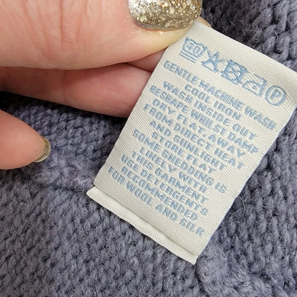 BODEN Open Front Wool Alpaca Cardigan Sweater Short Sleeve Women US Sz 8 Pockets - Picture 6 of 14